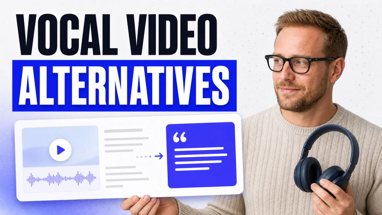 TrustFuel comparison of Vocal Video alternatives with a video-to-quote workflow
