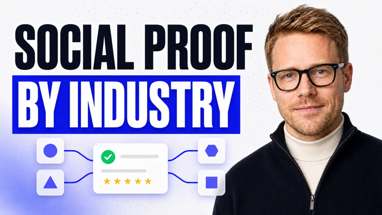 Social proof playbooks by industry with Benjamin König and segmented review flows